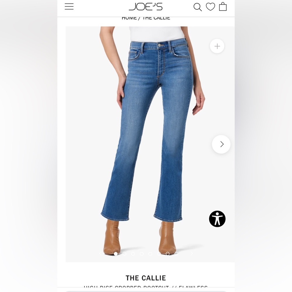 Joe’s jean cropped bootcut